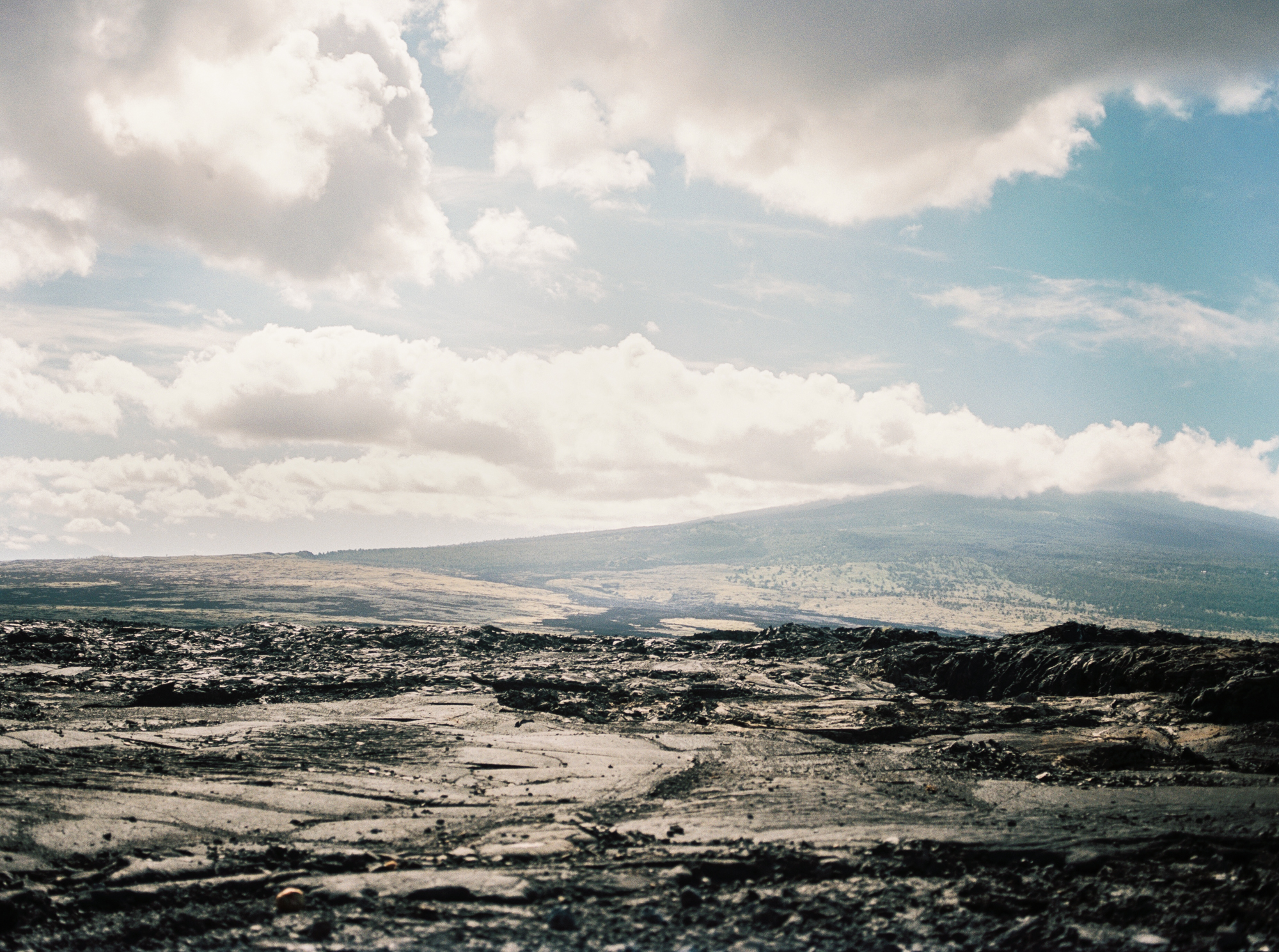 landscape image of volcano rocks in Hawaii