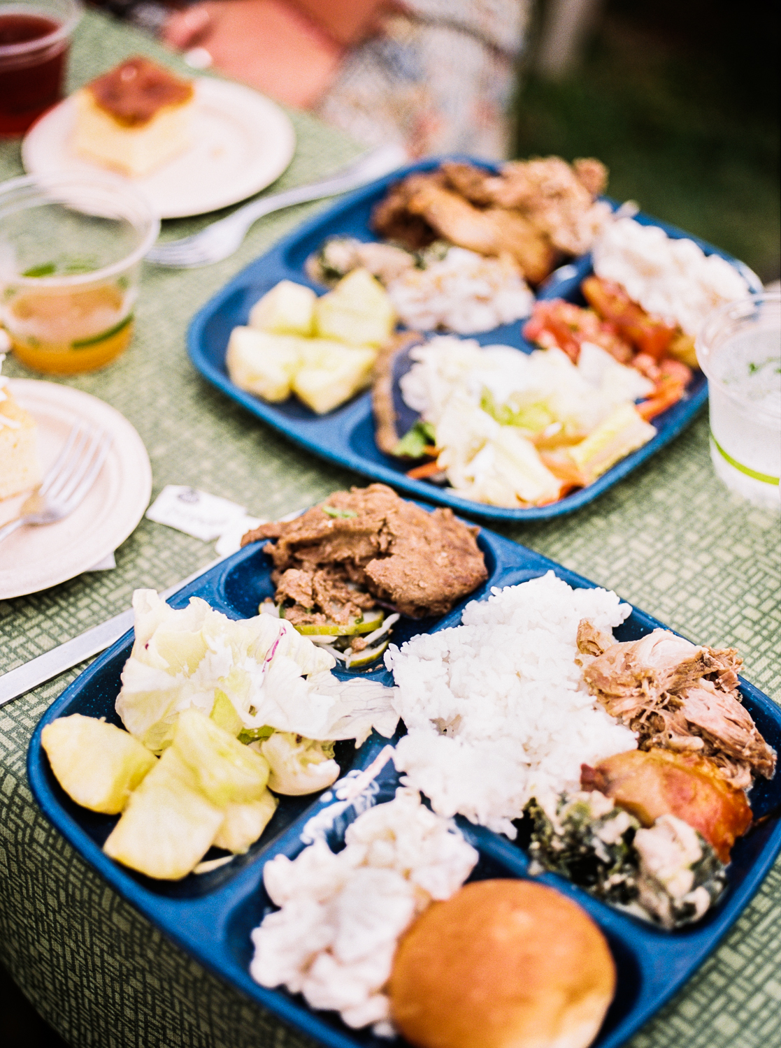 image of dinner at the Royal Kona Luau