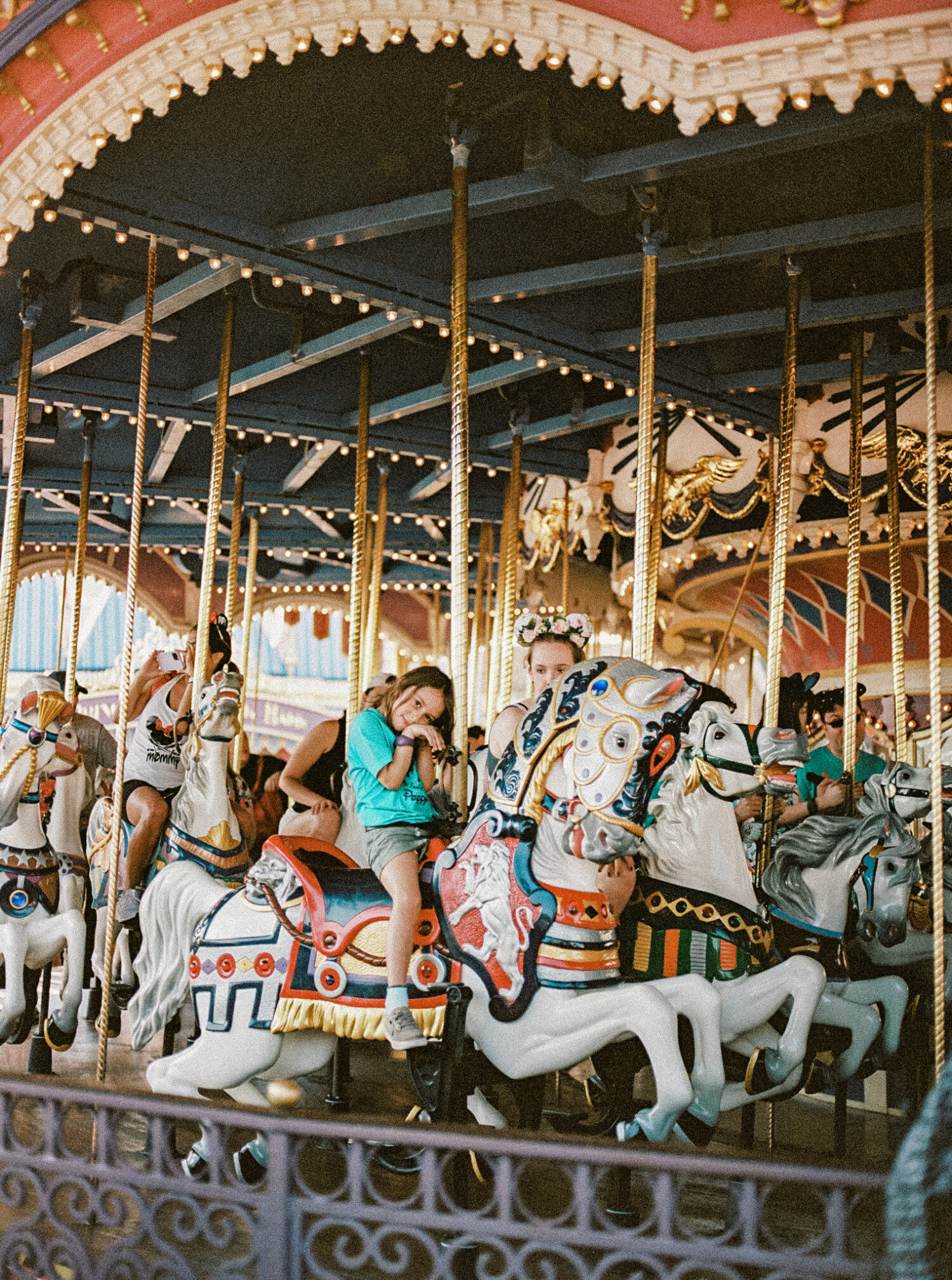 carousel at Disney World for a plus-sized guide of attractions